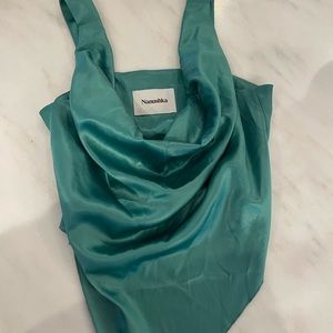 Nanushka Green Halter